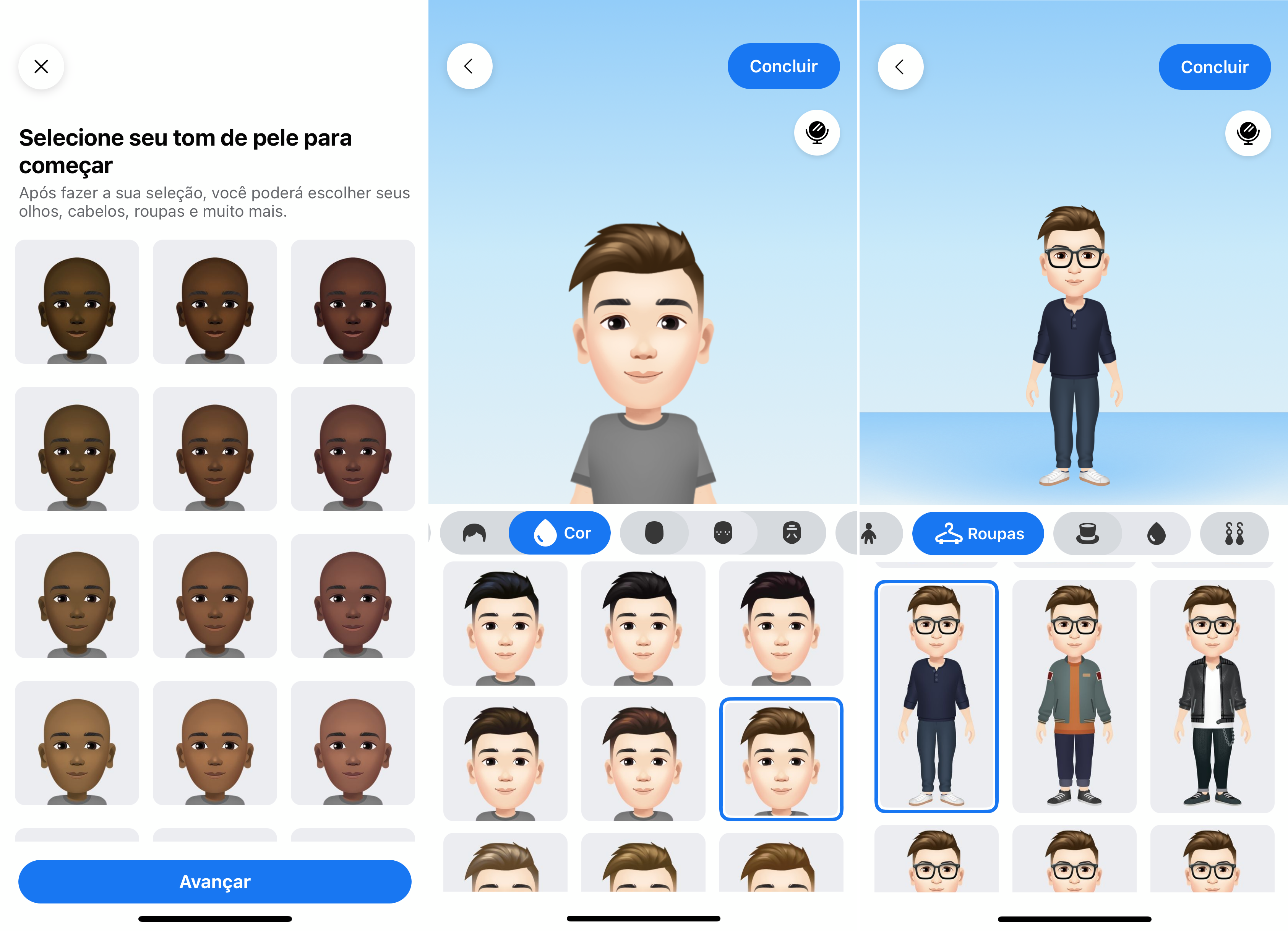 Facebook lança Avatares, recurso para a geração de figurinhas personalizadas 2